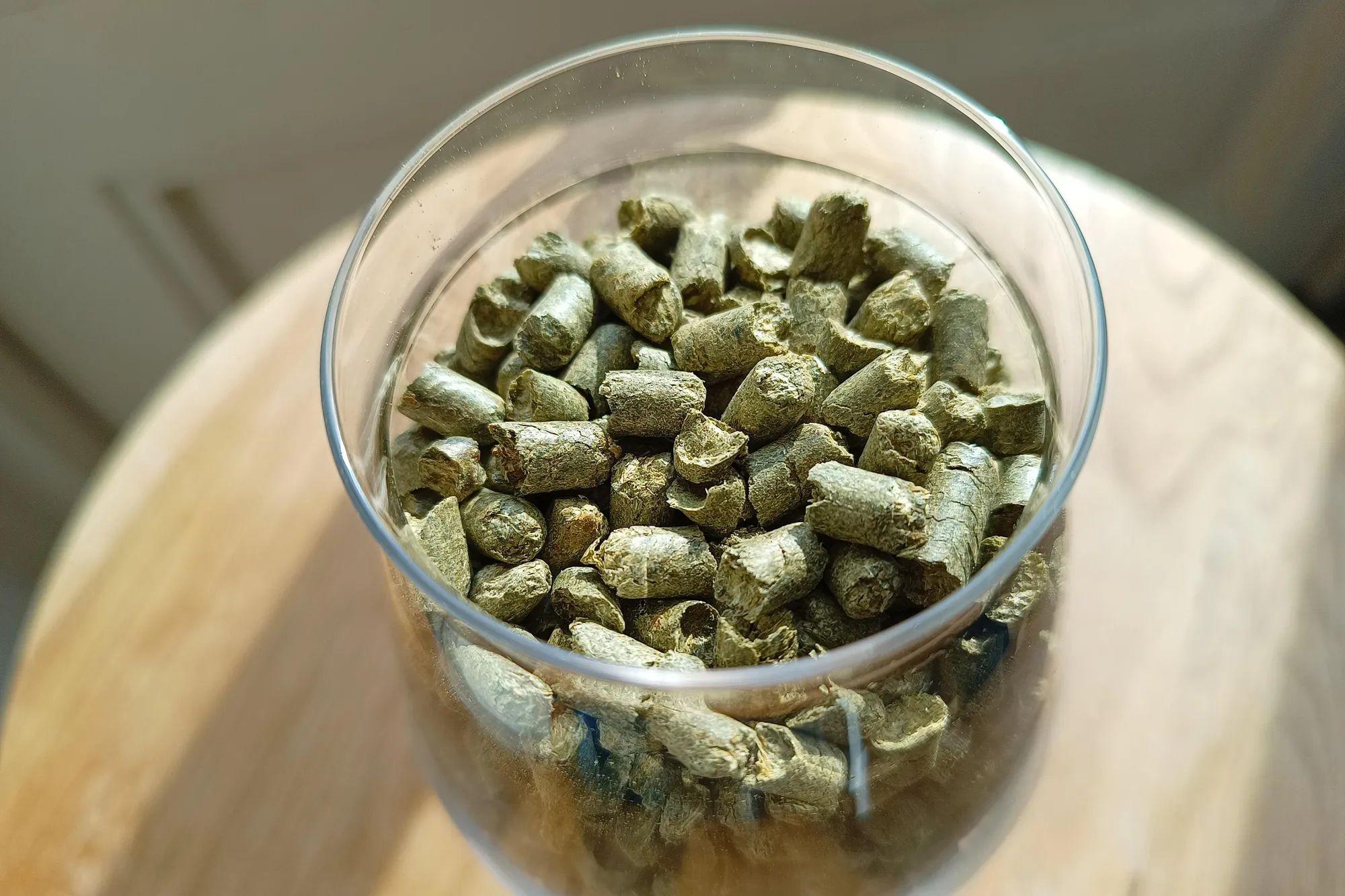 It's about the right moment for each hop addition